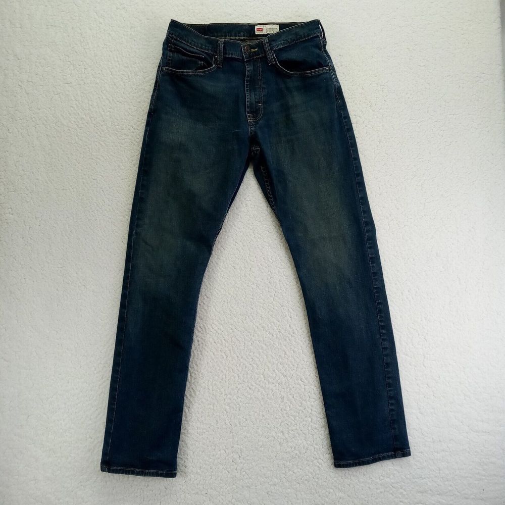 Wrangler Jeans Mens 30x32 Athletic Fit Straight Stretch Cotton Blend‎